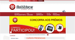 Desktop Screenshot of multieducar.com.br